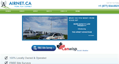 Desktop Screenshot of airnet.ca