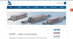 Desktop Screenshot of airnet.pl