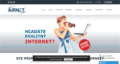 Desktop Screenshot of airnet.sk