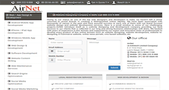 Desktop Screenshot of airnet.co.in